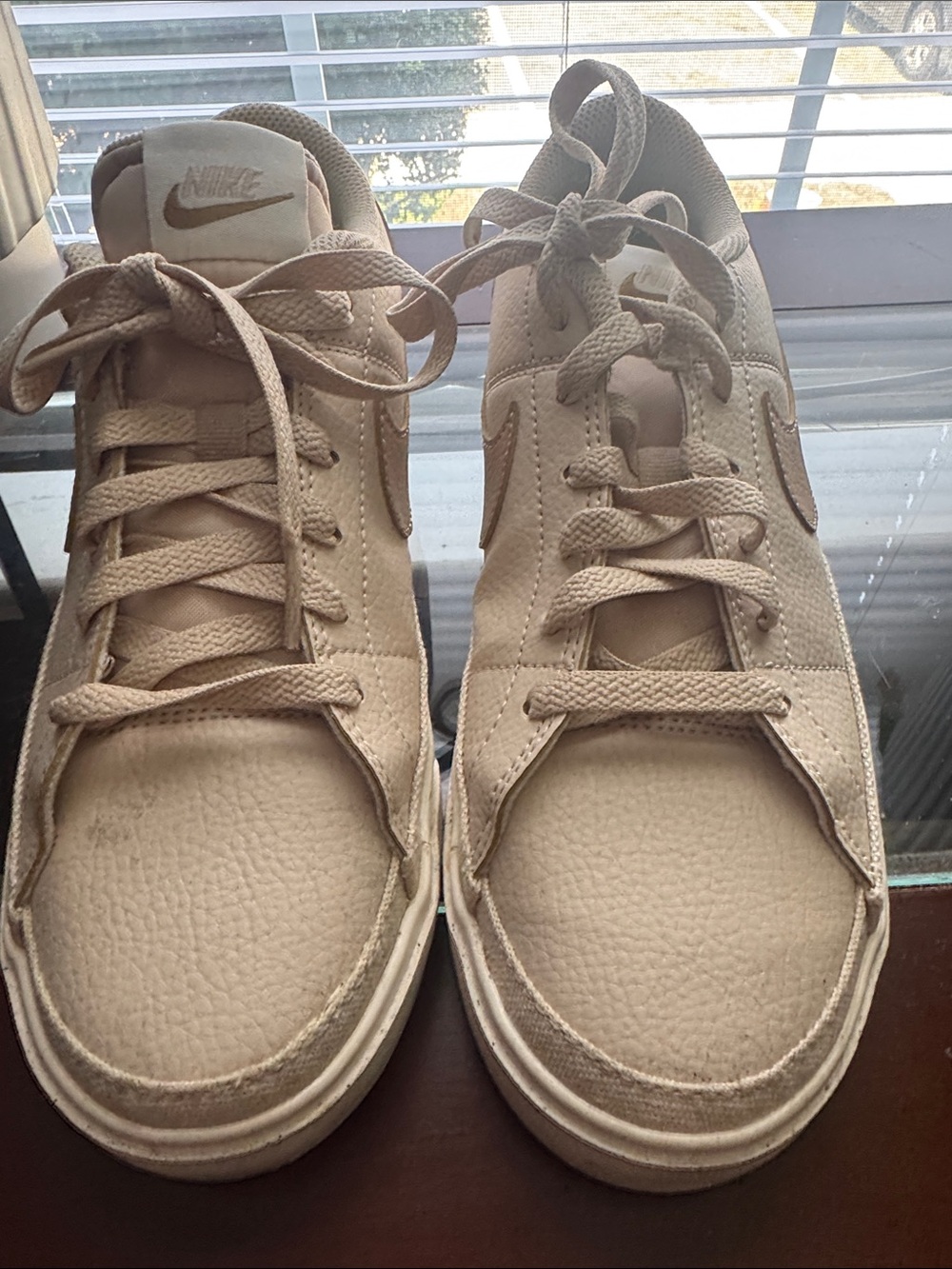 Nike Women’s Beige Low-Top Sneakers